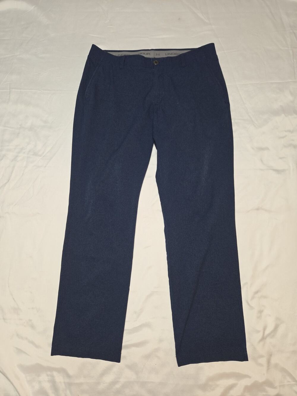 Under Armour Men's Golf Performance Chino 38x32 Stretch Blue